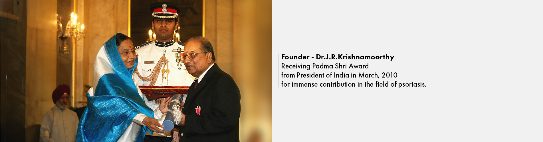 Padma shri Dr.J.R.Krishnamoorthy 777 oil for psoriasis