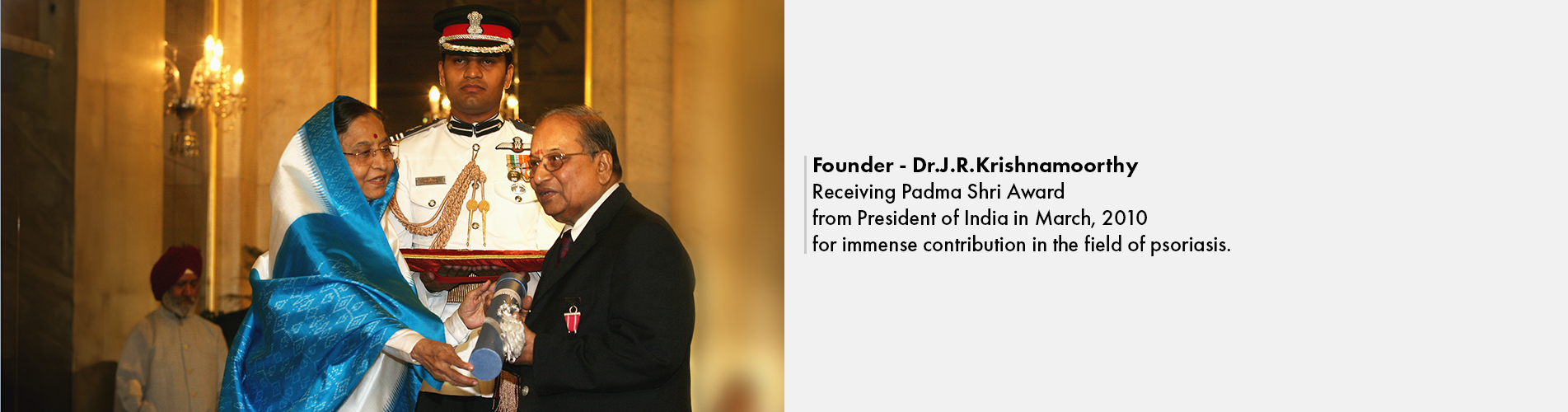 Padma shri Dr.J.R.Krishnamoorthy 777 oil for psoriasis 